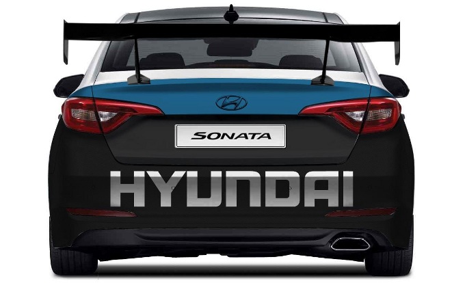 Hyundai Sonata, teaser della corsaiola per il SEMA 2014