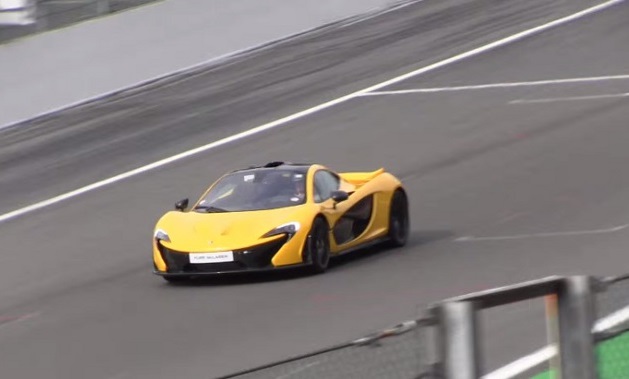 McLaren P1, dieci esemplari riuniti insieme a Spa-Francorchamps