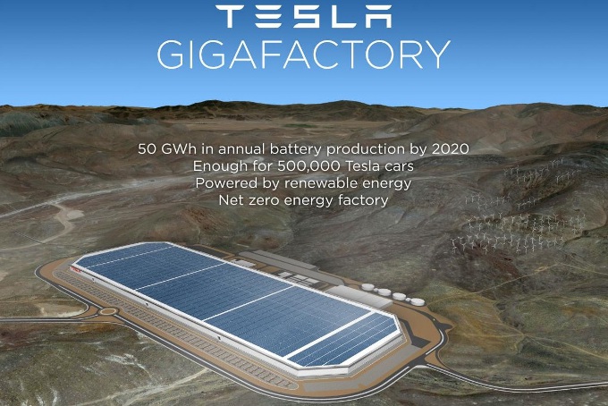 Tesla, la Gigafactory verrà installata nel Nevada