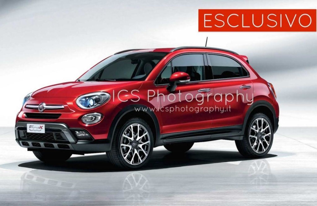 Fiat 500X, online le prime immagini rivelatrici