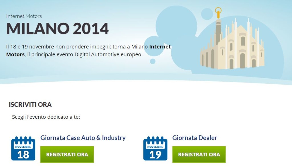 Internet Motors 2014, automotive e digital marketing si incontrano a Milano