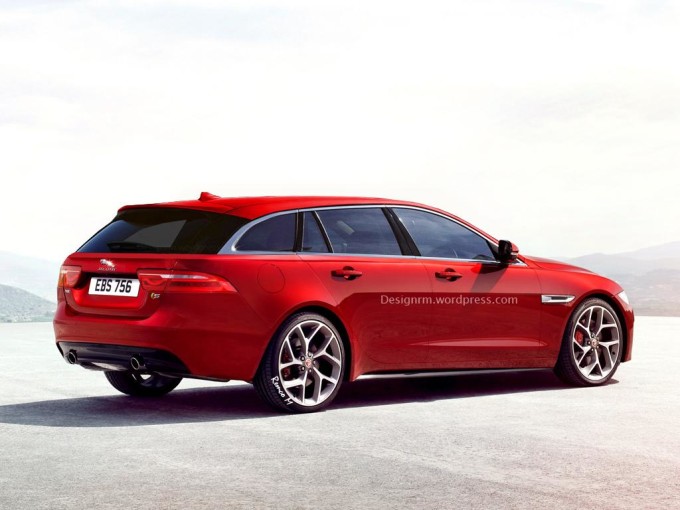 Jaguar XE S Sportbrake: il rendering di RM Design prova ad anticiparne le forme