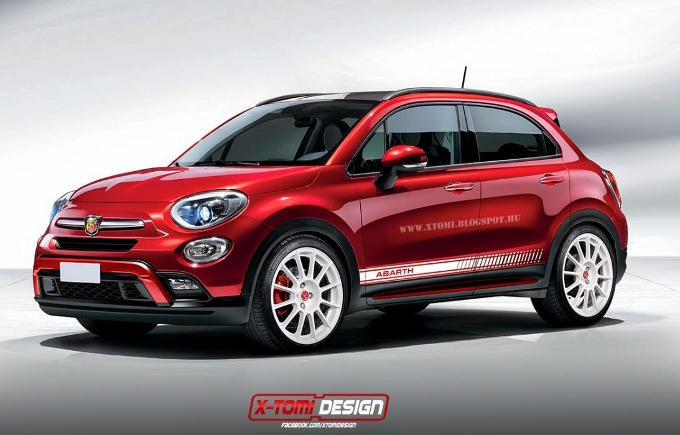 Abarth 500X: il modello sportivo della FIAT 500X potrebbe essere prodotto