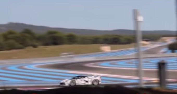 LaFerrari XX: un prototipo filmato durante dei test in pista al Paul Ricard