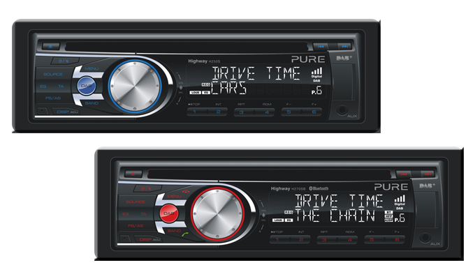 Pure Highway H250S e H270SB, le due nuove autoradio con ricezione DigitalRadio