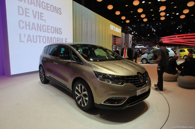 Renault Espace - Salone di Parigi 2014