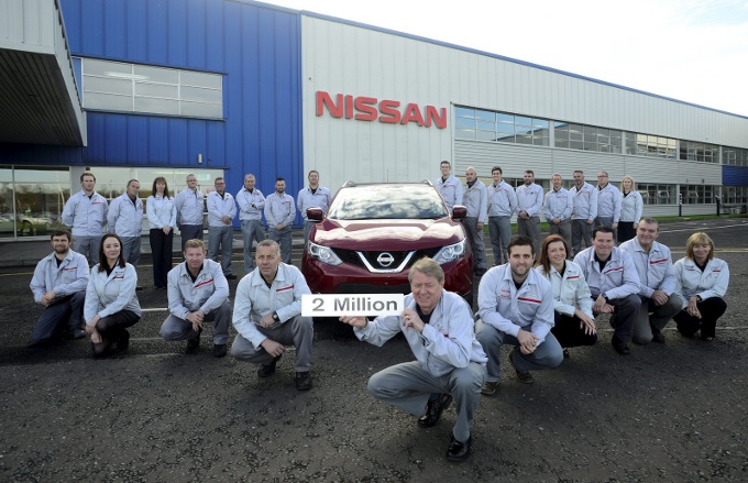 Nissan Qashqai, prodotto il 2 milionesimo esemplare