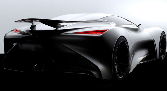 Infiniti Concept Vision Gran Turismo, teaser del prototipo virtuale