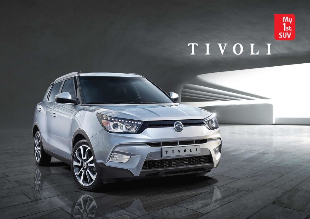 SsangYong Tivoli, svelate le prime immagini ufficiali