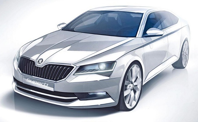 Skoda Superb 2016, nuovo teaser della berlina premium