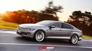 Volkswagen CC, anche per X-Tomi sarà simile alla nuova Passat [RENDERING]