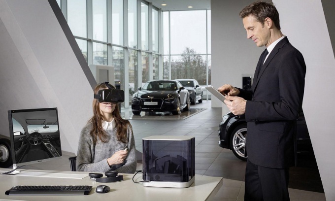 Audi, le concessionarie utilizzeranno la realtà virtuale
