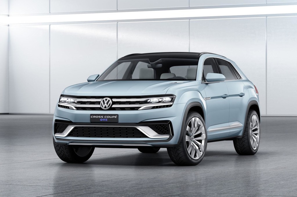 Volkswagen Cross Coupe GTE Concept: il nuovo SUV di Wolfsburg al Salone di Detroit 2015 [FOTO – VIDEO]