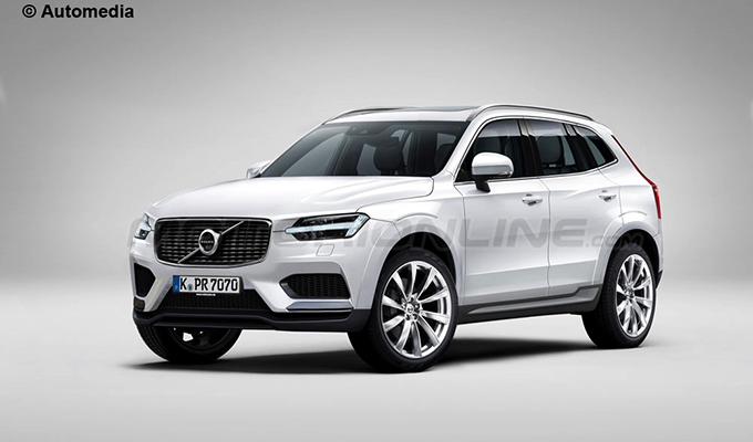 Volvo XC60: un rendering per immaginare la seconda generazione del SUV svedese