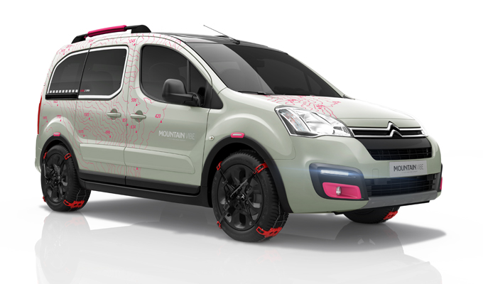 Citroën Berlingo Mountain Vibe Concept: spirito libero in salsa francese