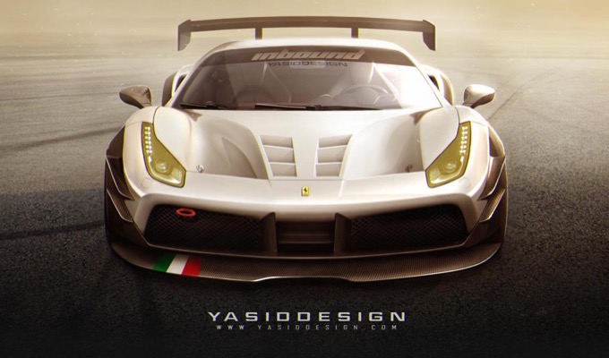 Ferrari 488 GTBX: ecco come potrebbe essere