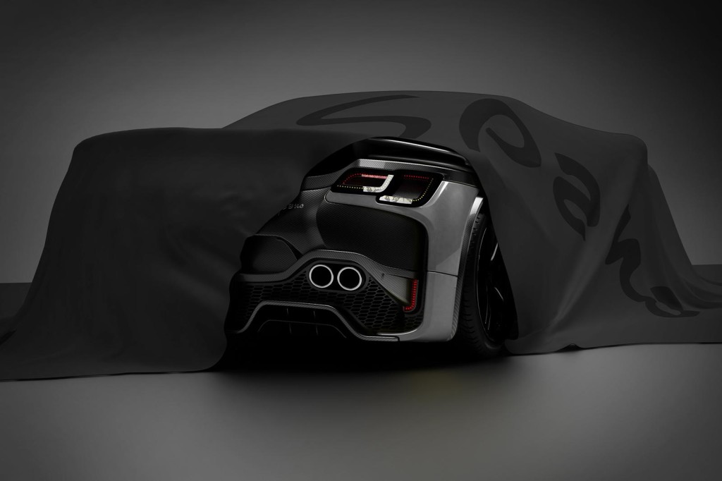 GTA Spano 2015: immagine teaser della nuova supercar spagnola che si è fatta più potente