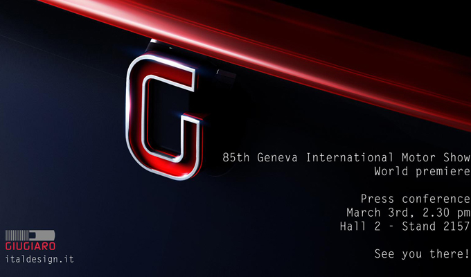 Salone di Ginevra 2015: in arrivo un nuovo concept firmato Giugiaro