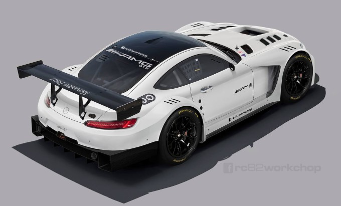 Mercedes-AMG GT3: il rendering che prova ad anticipare l’estrema di Stoccarda