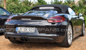 Porsche Boxster Spyder: immortalato ancora il futuro modello? [FOTO]