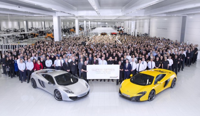 McLaren 650S Coupé Super Series: costruito l’esemplare numero 5.000