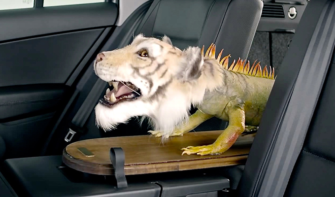Volkswagen Tiguan, ecco “l’animale” mezzo tigre e mezzo iguana che ha ispirato il nome [VIDEO]