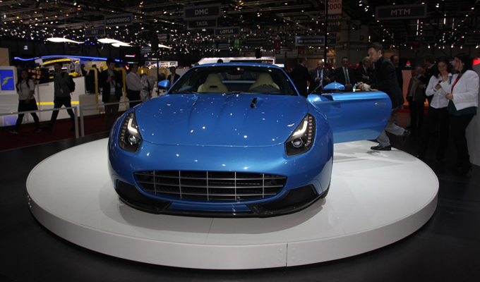 Carrozzeria Touring Superleggera Berlinetta Lusso: un esempio di stile al Salone di Ginevra [FOTO LIVE]