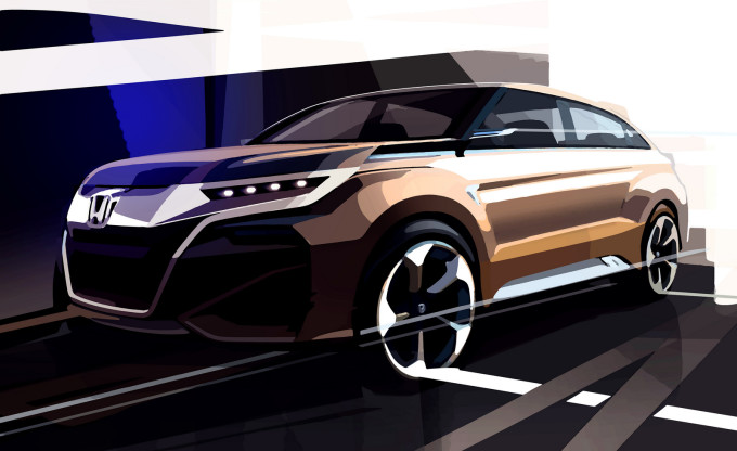 Honda lancia un nuovo SUV Concept al Salone di Shanghai 2015