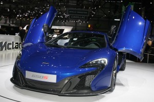 McLaren 650S, le FOTO LIVE della supercar britannica al Salone di Ginevra