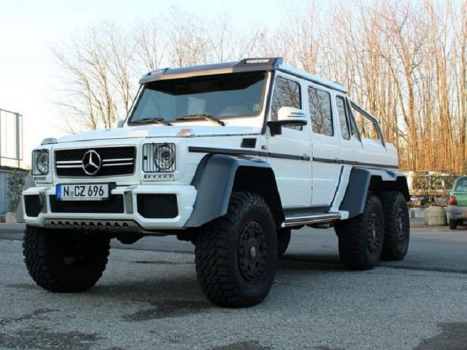 Muntari e il tuning, l’ultima creatura è una Mercedes G63 AMG 6×6