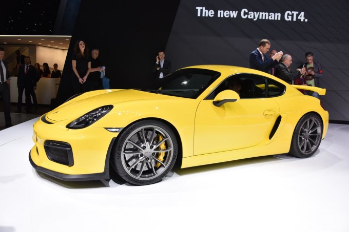 Porsche Cayman GT4 - Salone di Ginevra 2015