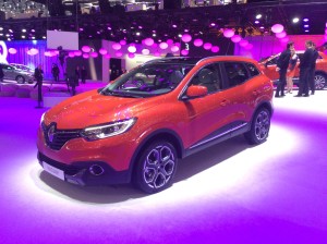 Renault Kadjar: FOTO LIVE del nuovo crossover che si presenta al Salone di Ginevra 2015