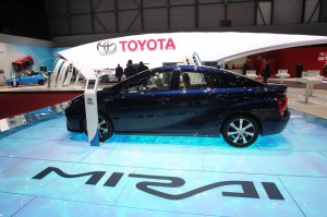 Toyota Mirai, la fuel cell ha debuttato a Ginevra [FOTO LIVE]