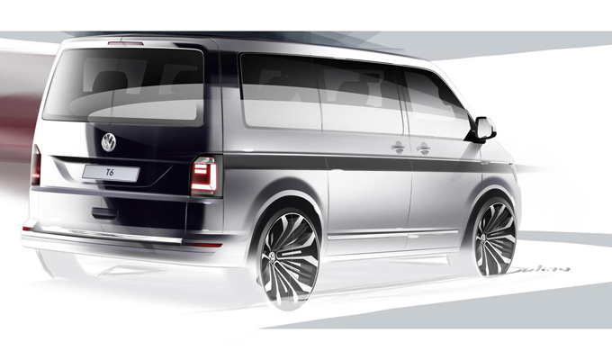 Volkswagen T6: arriva il primo teaser della nuova generazione