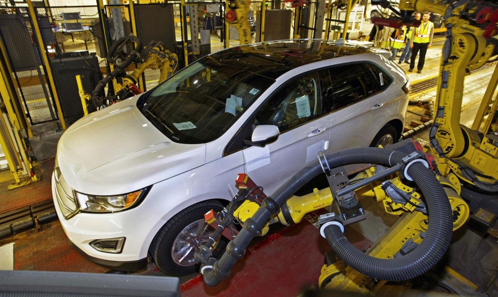 Ford Edge, parte ufficialmente la produzione