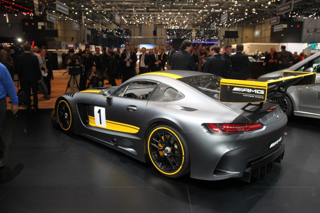 Mercedes-AMG GT3, aerodinamicità in grande stile al Salone di Ginevra 2015 [FOTO LIVE]