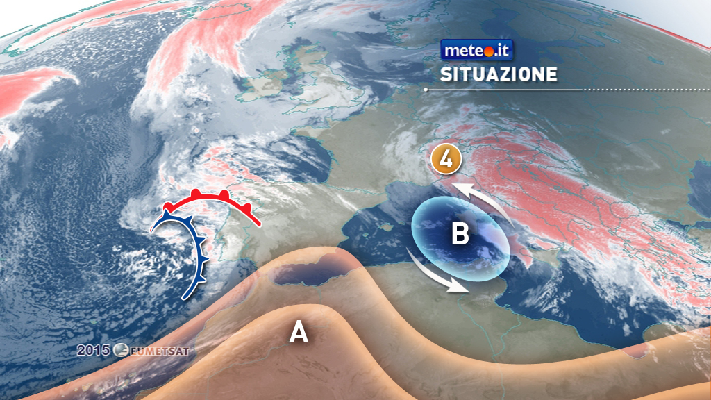 Meteo Italia: nel weekend torna la pioggia