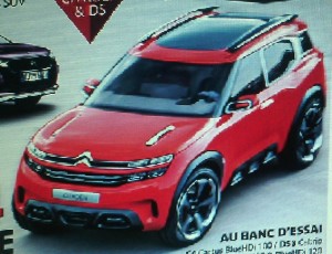 Citroën Aircross Concept, ecco la prima immagine del nuovo SUV francese