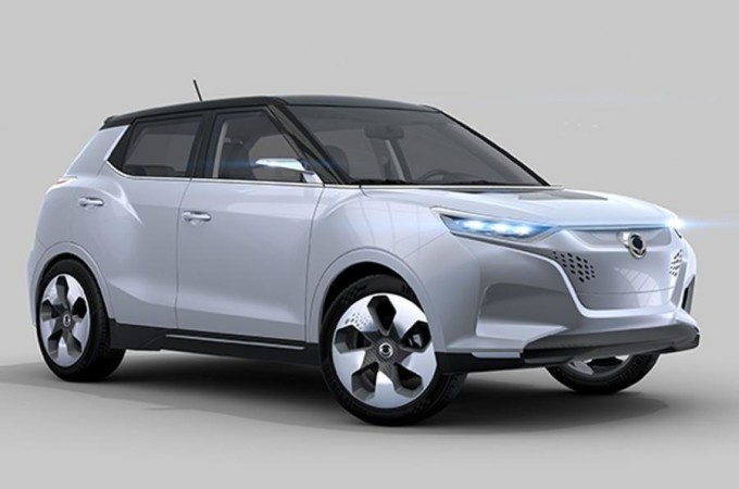 SsangYong Tivoli EVR Concept, il SUV ibrido in anteprima al Salone di Seul 2015