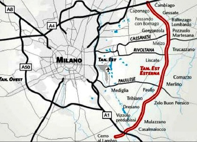 Teem pronta, la Tangenziale Est Esterna di Milano sarà aperta il 16 maggio