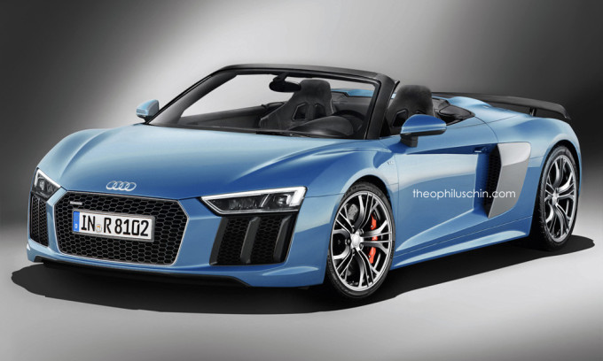 Nuova Audi R8 Spyder: ecco come potrebbe essere [RENDERING]