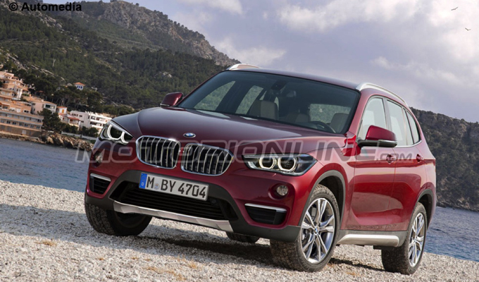 BMW X1 MY 2015: immaginate le forme del nuovo crossover compatto bavarese [RENDERING]