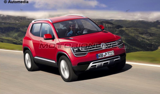 Volkswagen Taigun MY 2016: il piccolo crossover da concept a realtà [RENDERING]