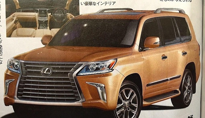 Lexus LX 570 MY 2016, ad agosto arriva il nuovo restyling