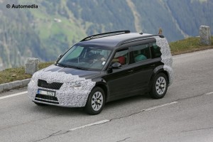 Skoda Snowman: foto spia del nuovo SUV