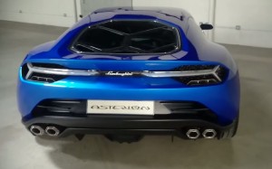 Lamborghini Asterion, sguardo ravvicinato dentro e fuori la supercar concept [VIDEO]