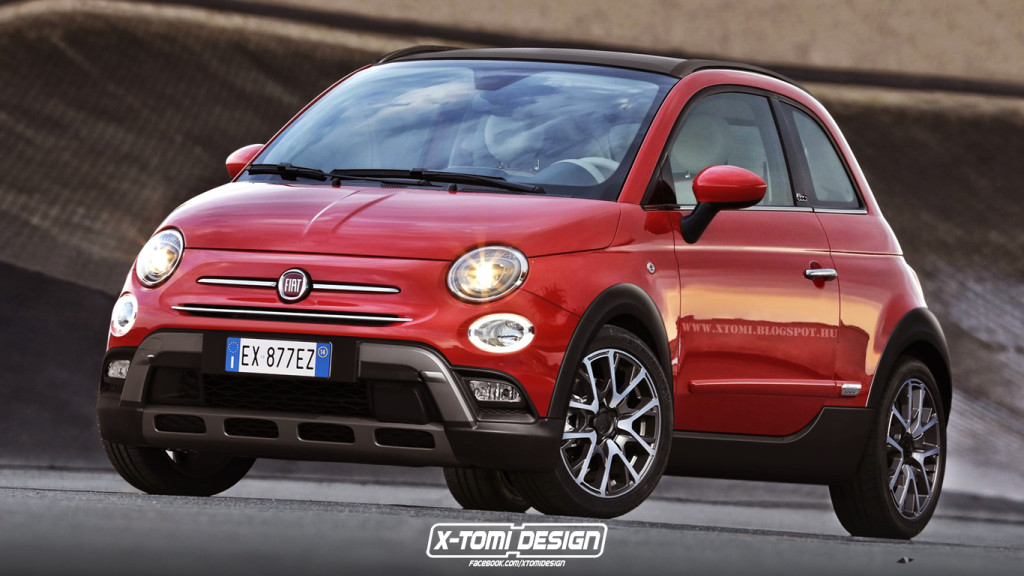 Nuova Fiat 500 Trekking, ecco come potrebbe essere [RENDERING]