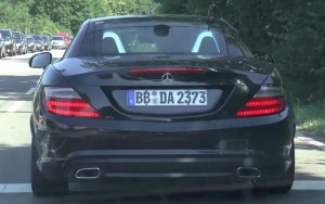 Nuova Mercedes SLC, la roadster si mostra in un VIDEO SPIA