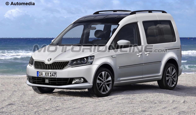 Skoda Roomster MY 2016: un’idea del possibile design [RENDERING]