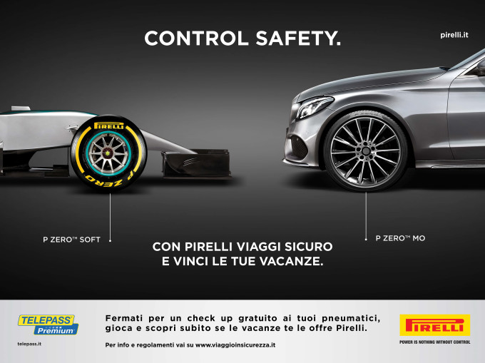 Pirelli promuove il week-end della sicurezza in autostrada